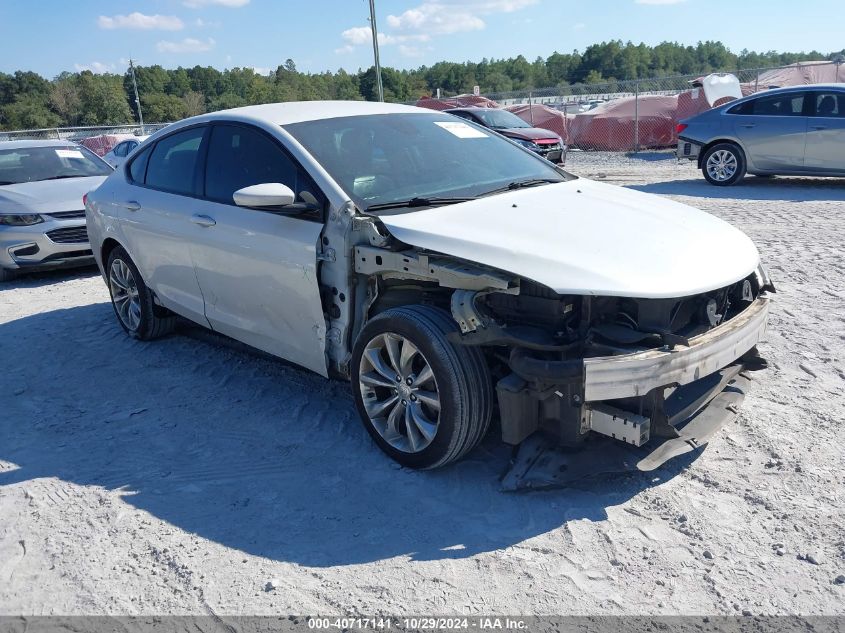 2015 CHRYSLER 200 S #2996535527