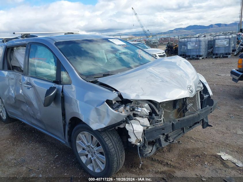 2014 TOYOTA SIENNA LIMITED 7 PASSENGER #3044580148