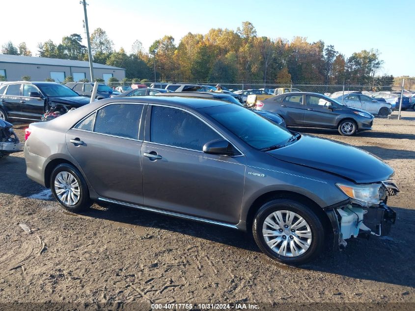 2013 TOYOTA CAMRY HYBRID LE #2992821962