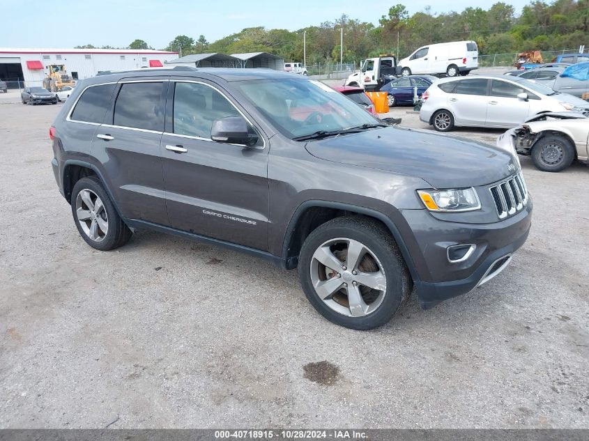 2014 JEEP GRAND CHEROKEE LIMITED #3001577215