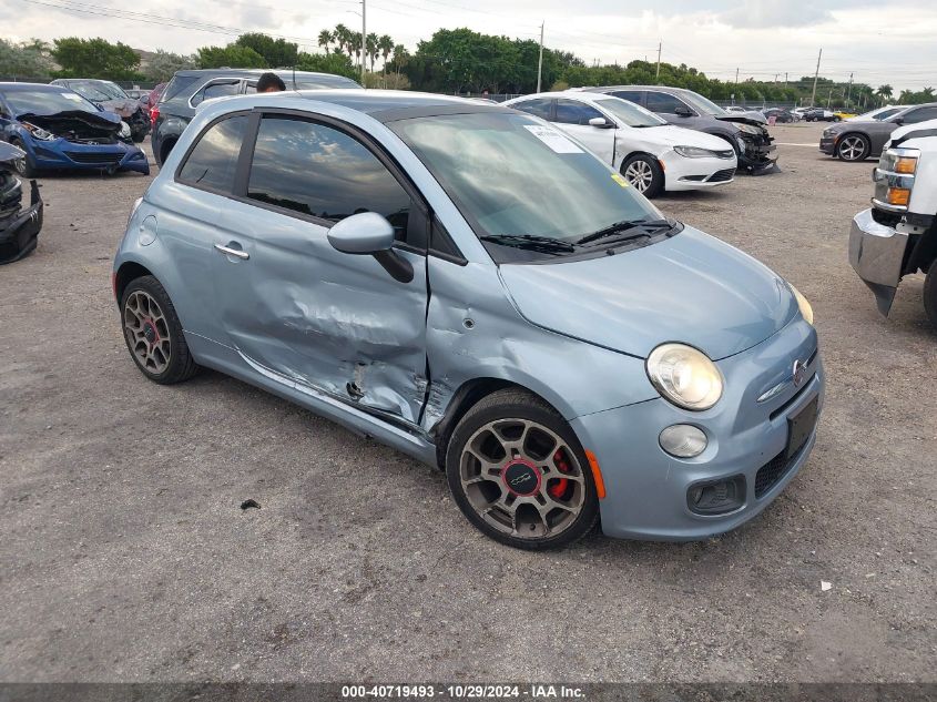 2013 FIAT 500 SPORT #3001577204