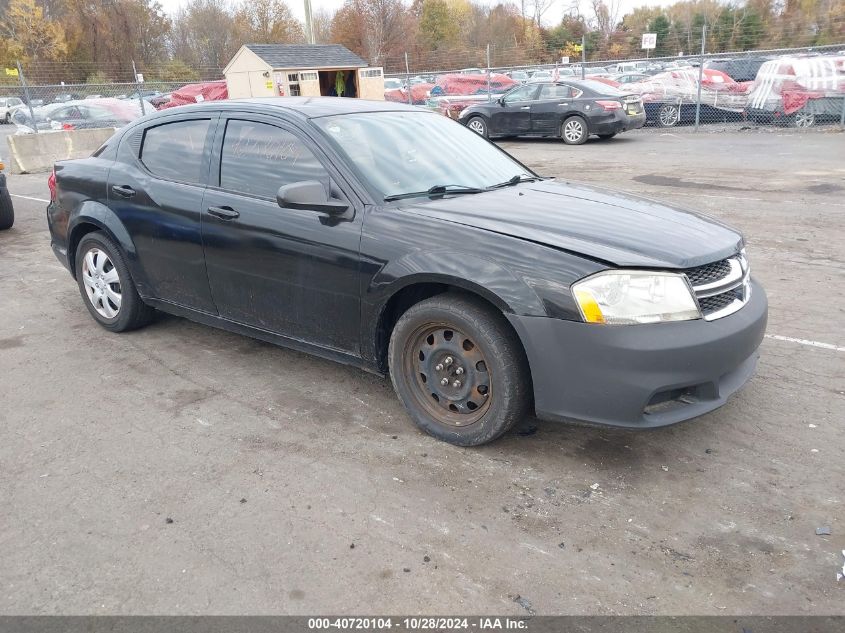 2012 DODGE AVENGER SE #3035074647