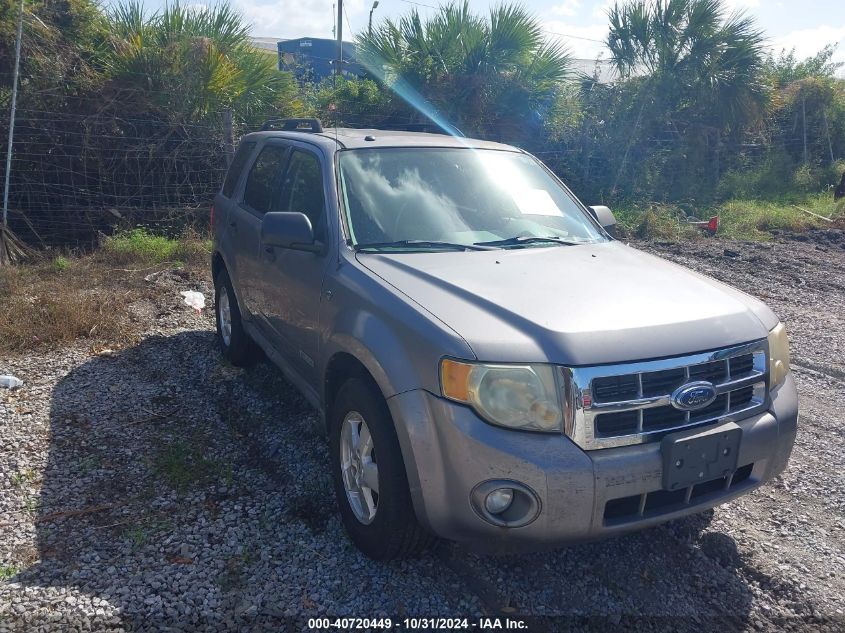 2008 FORD ESCAPE XLT #3050480776