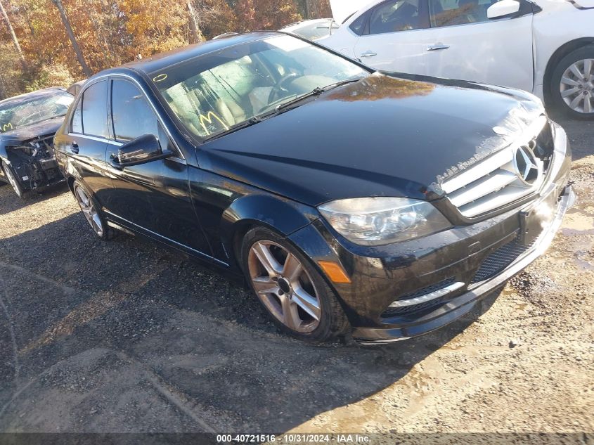 2011 MERCEDES-BENZ C 300 LUXURY 4MATIC/SPORT 4MATIC #3005347493