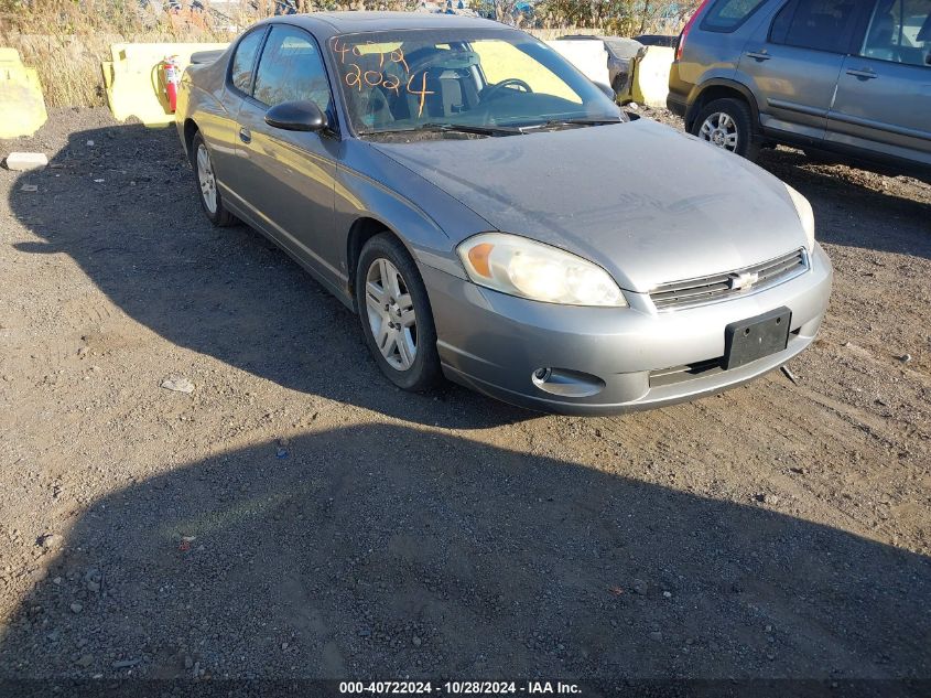 2006 CHEVROLET MONTE CARLO LT #2995296542