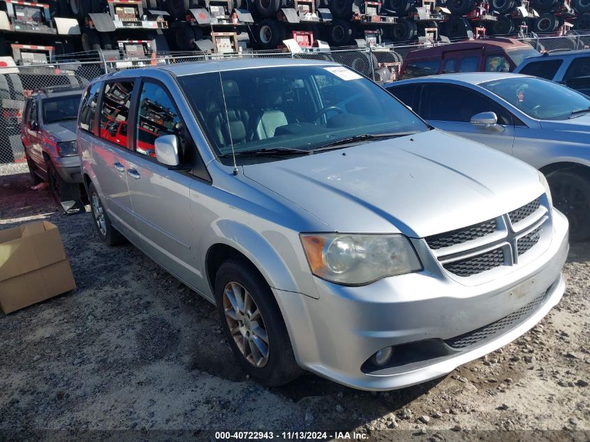 2011 DODGE GRAND CARAVAN R/T #3058075544