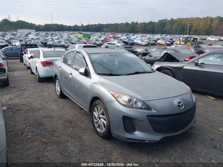 2012 MAZDA MAZDA3 I TOURING #3005347521