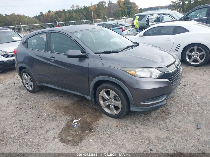 2016 HONDA HR-V LX #3035074160