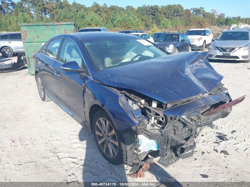 2017 HYUNDAI SONATA LIMITED #3052075834