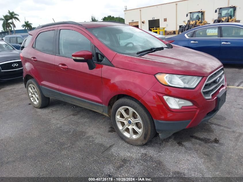 2020 FORD ECOSPORT SE #2990347620