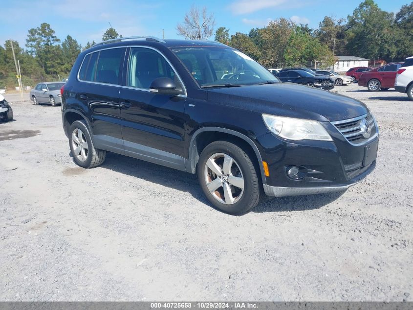 2010 VOLKSWAGEN TIGUAN WOLFSBURG EDITION #2995296259