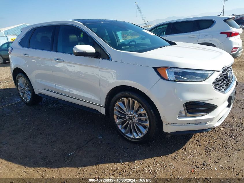 2021 FORD EDGE TITANIUM #3054262415