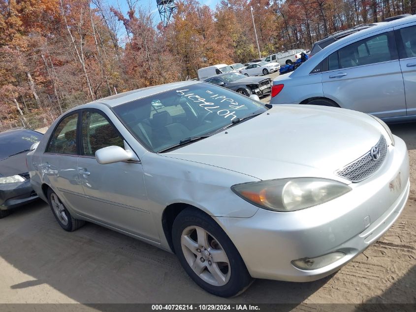 2002 TOYOTA CAMRY SE #3005347027