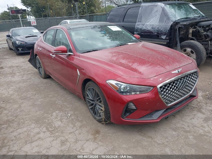 2019 GENESIS G70 2.0T ADVANCED #3037530117