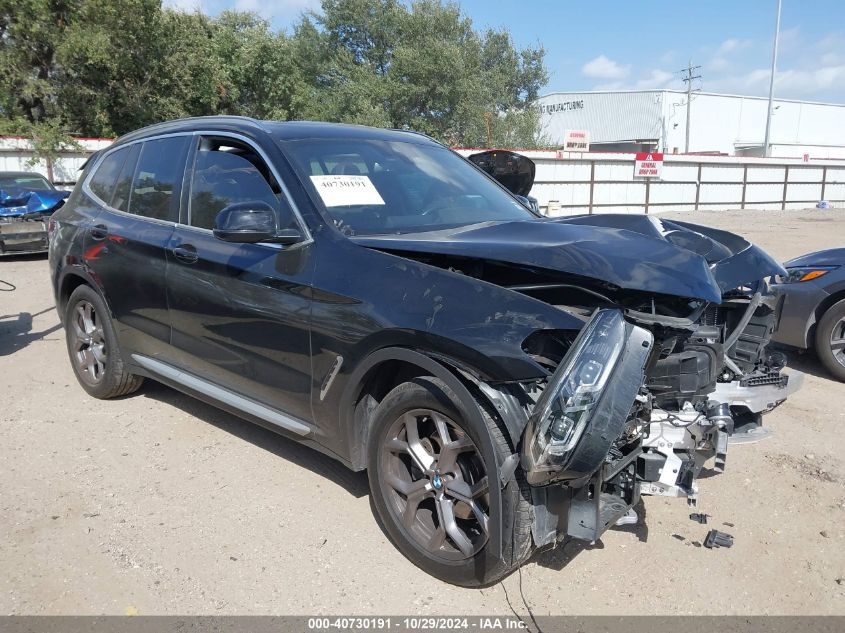 2022 BMW X3 XDRIVE30I #3035084929