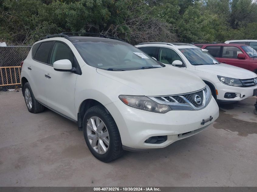 2011 NISSAN MURANO SL #2992829233