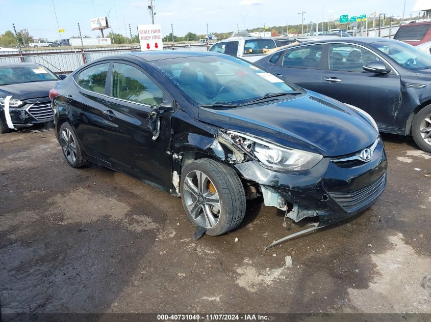 2015 HYUNDAI ELANTRA SPORT #3035084915