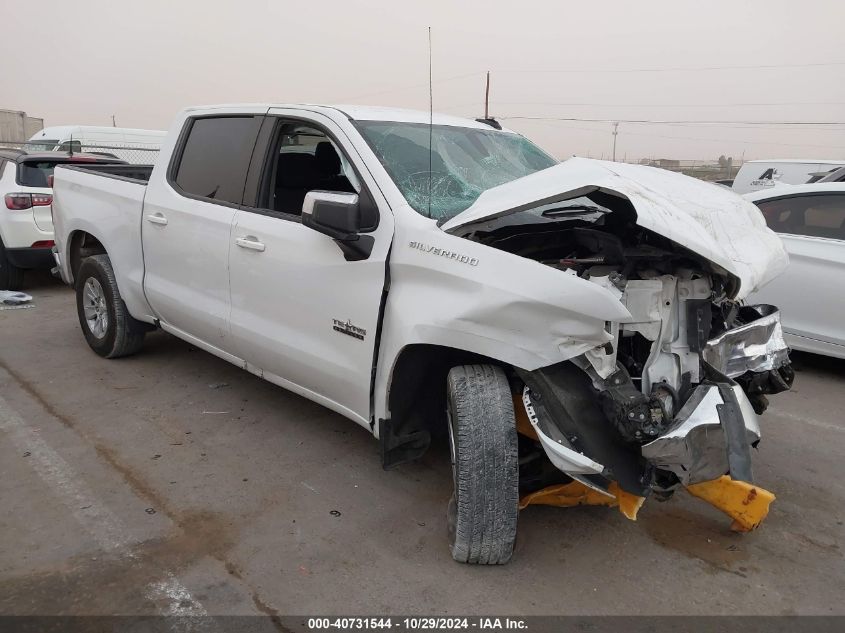 2021 CHEVROLET SILVERADO 1500 2WD  SHORT BED LT #3050071267