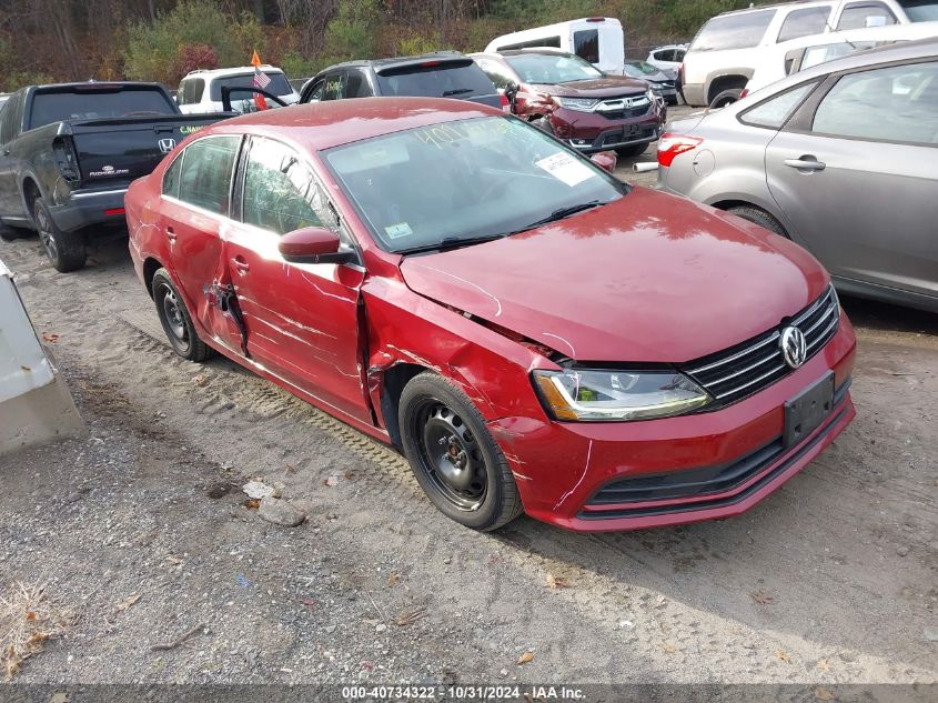 2017 VOLKSWAGEN JETTA 1.4T S #3052076246