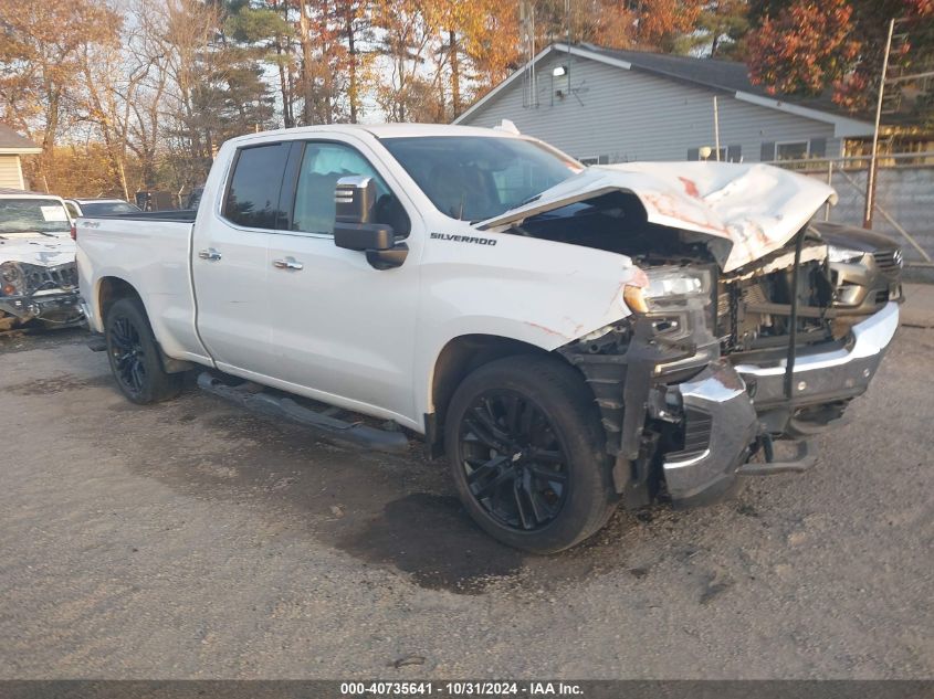 2020 CHEVROLET SILVERADO 1500 4WD  STANDARD BED LTZ #2992822430