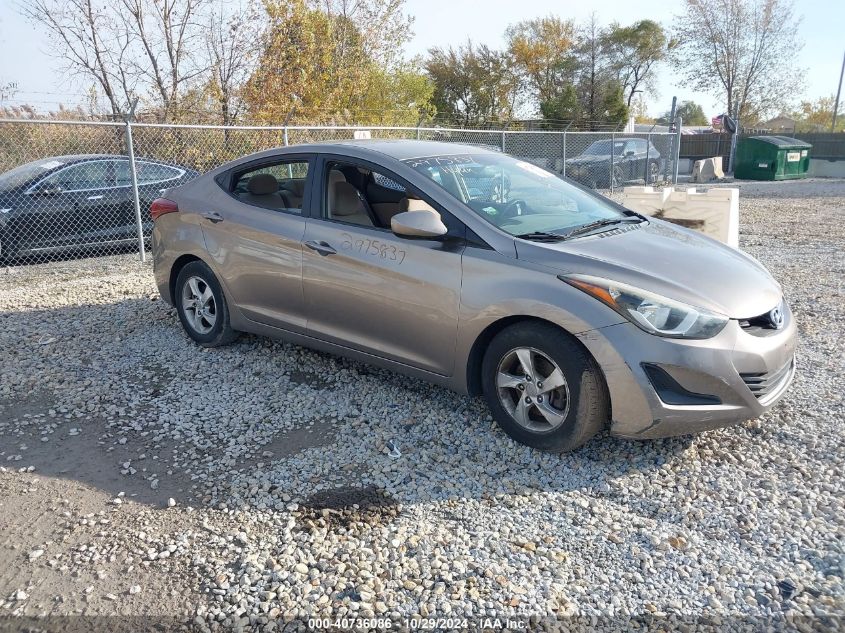 2014 HYUNDAI ELANTRA SE #3053064092