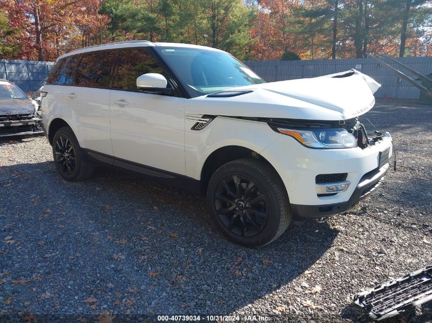 2015 LAND ROVER RANGE ROVER SPORT 3.0L V6 SUPERCHARGED HSE #3005346722