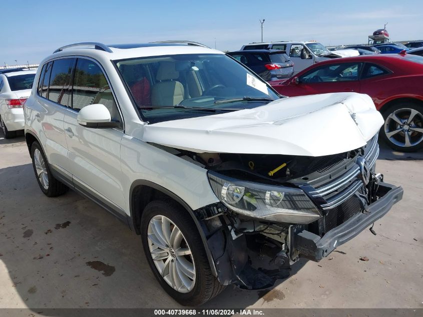 2014 VOLKSWAGEN TIGUAN SEL #2997781353