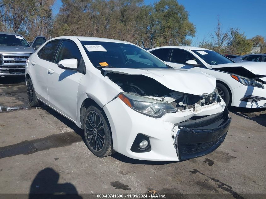 2016 TOYOTA COROLLA S PLUS #3035084998