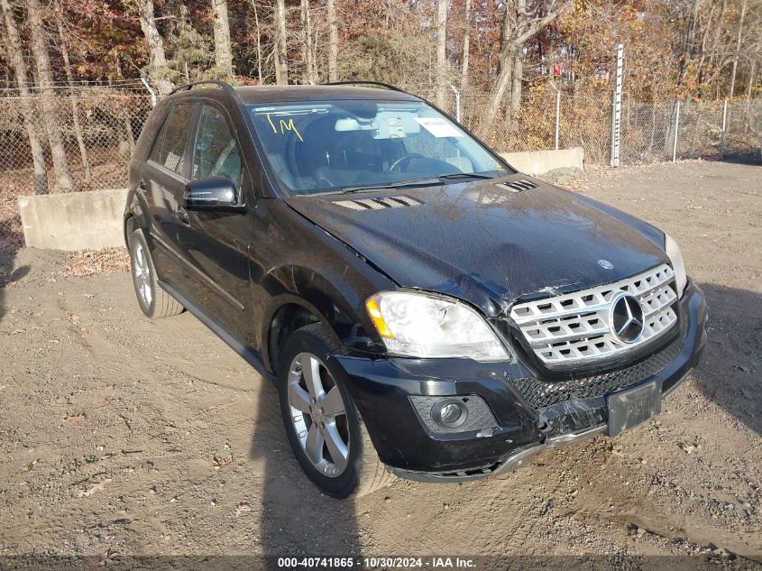 2011 MERCEDES-BENZ ML 350 4MATIC #3037546358