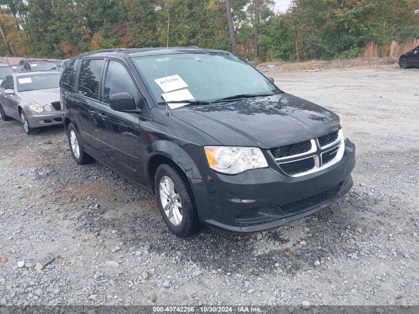 2014 DODGE GRAND CARAVAN SXT #2995295728