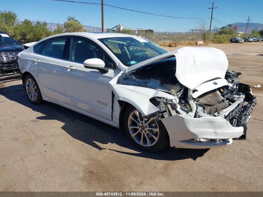 2017 FORD FUSION HYBRID SE #3035089742