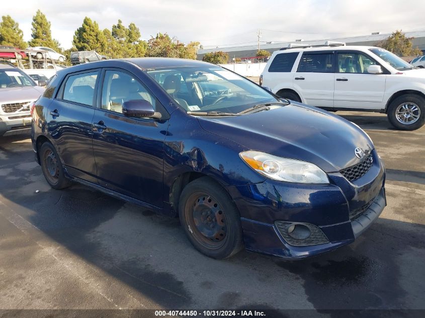 2009 TOYOTA MATRIX S #2992832499