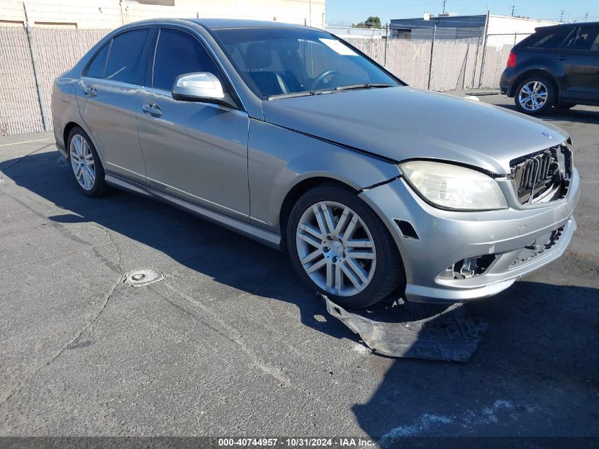 2009 MERCEDES-BENZ C 300 LUXURY/SPORT #2992832489