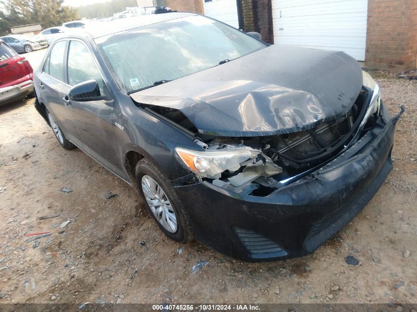 2012 TOYOTA CAMRY HYBRID LE #3037526708