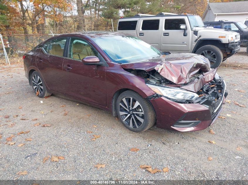 2022 NISSAN SENTRA SV XTRONIC CVT #2992822254