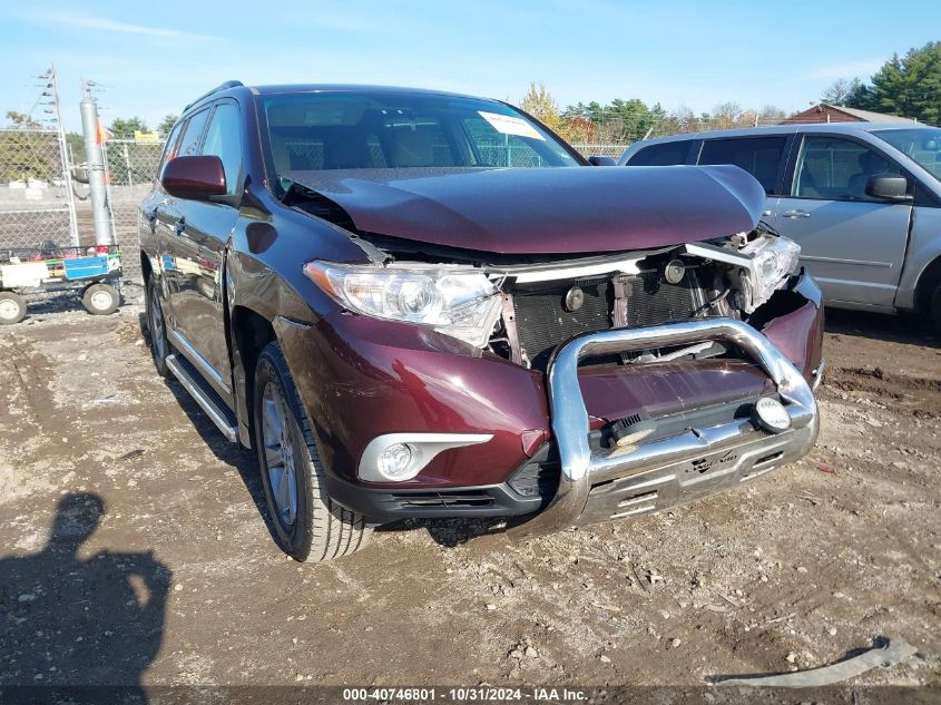 2012 TOYOTA HIGHLANDER SE #3034472599