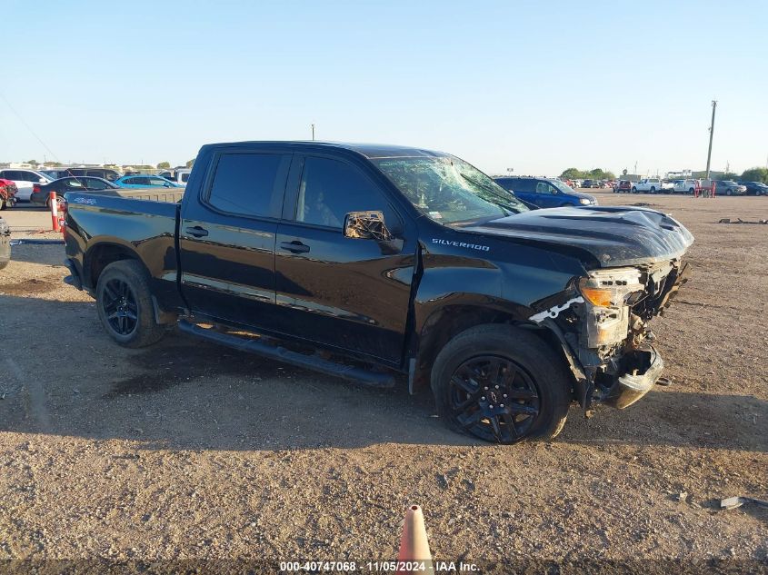 2023 CHEVROLET SILVERADO 1500 4WD  SHORT BED CUSTOM #3035084834