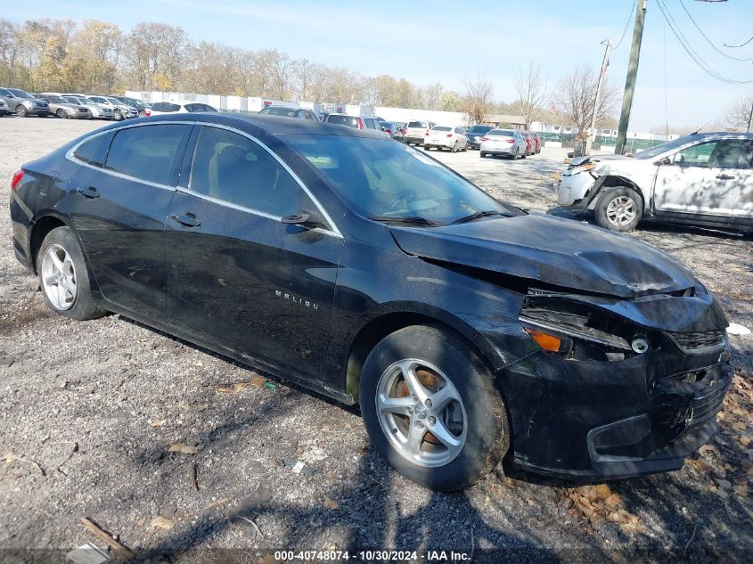 2016 CHEVROLET MALIBU 1FL #3035074627