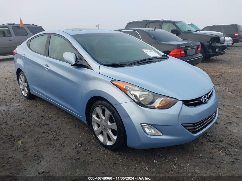 2012 HYUNDAI ELANTRA LIMITED (ULSAN PLANT) #3035074601