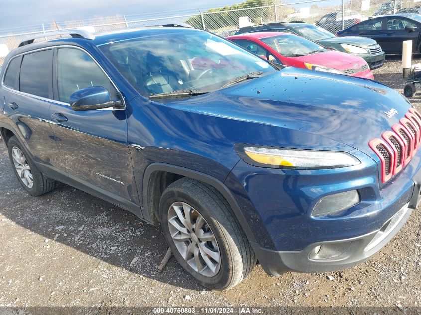 2018 JEEP CHEROKEE LIMITED 4X4 #3031250484