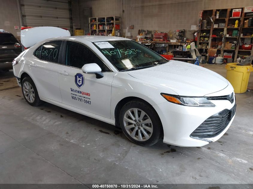 2020 TOYOTA CAMRY LE AWD #2997781574