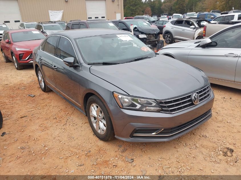 2017 VOLKSWAGEN PASSAT 1.8T S #3034053747