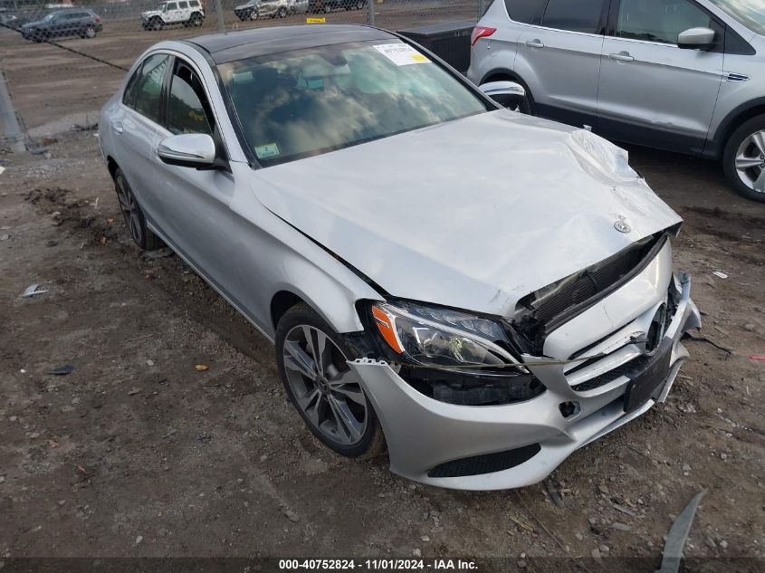 2018 MERCEDES-BENZ C 300 4MATIC #3051076966