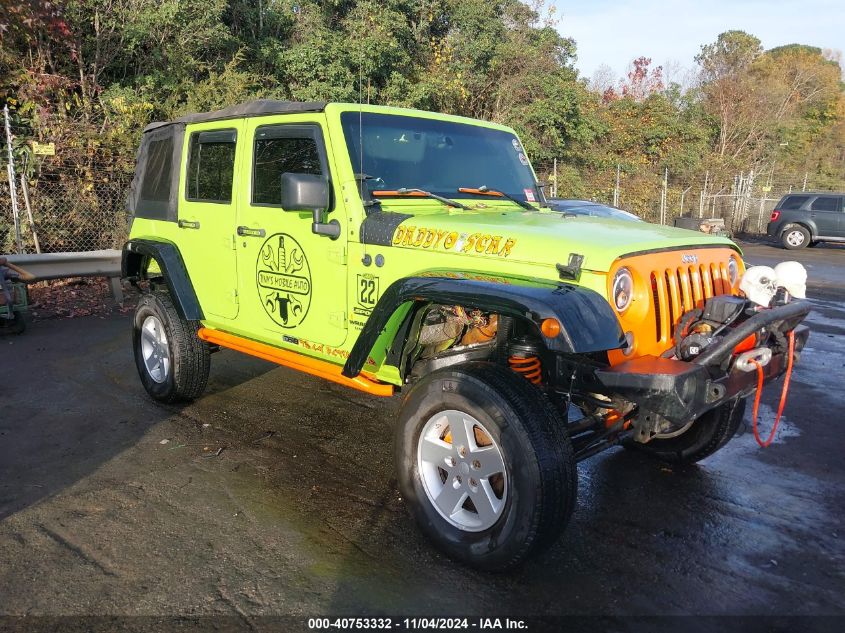 2013 JEEP WRANGLER UNLIMITED SPORT #3035074028