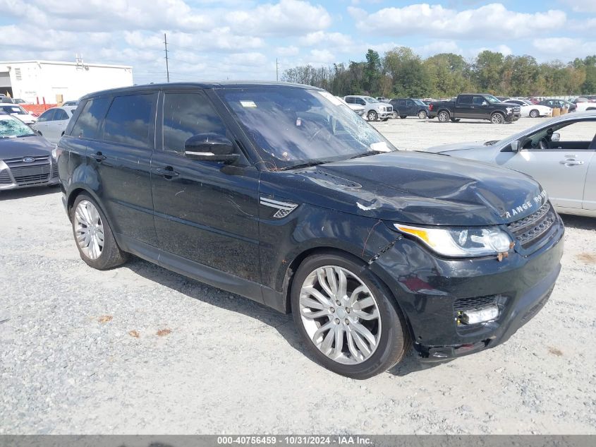 2016 LAND ROVER RANGE ROVER SPORT 3.0L V6 TURBOCHARGED DIESEL HSE TD6 #3037526324