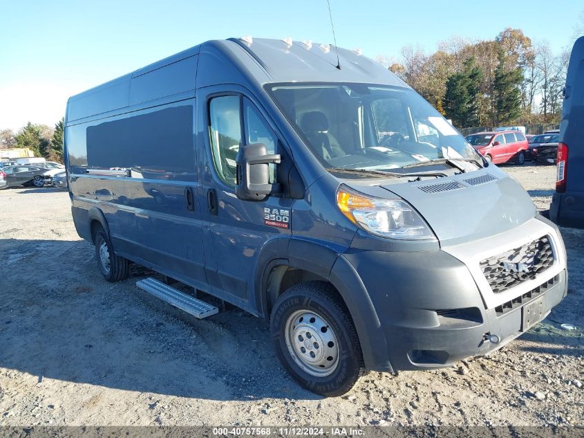 2019 RAM PROMASTER 3500 CARGO VAN HIGH ROOF 159 WB EXT #2992822164