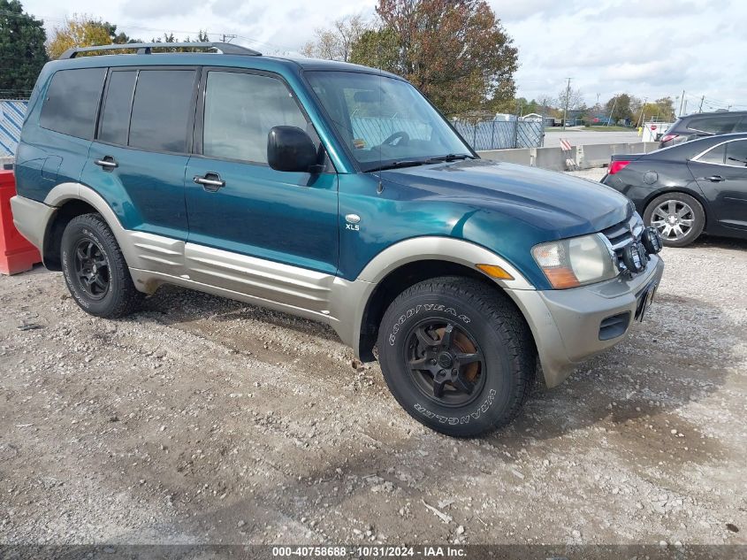 2002 MITSUBISHI MONTERO XLS #2997781329