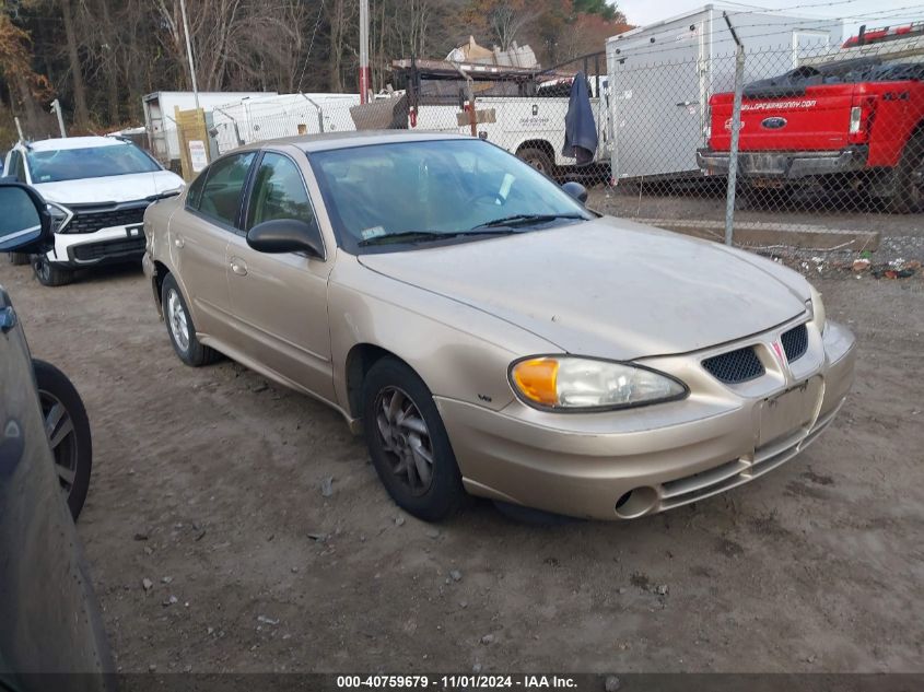 2004 PONTIAC GRAND AM SE1 #3037546034