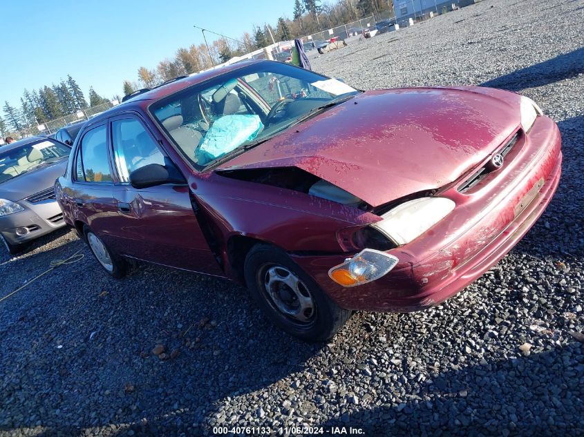 1999 TOYOTA COROLLA VE #3035095070