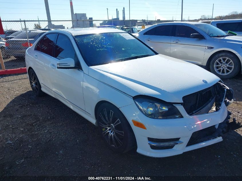 2013 MERCEDES-BENZ C 300 LUXURY 4MATIC/SPORT 4MATIC #2992835198